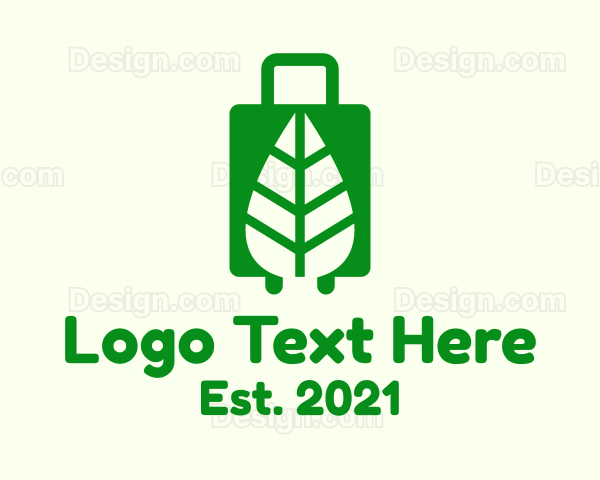 Leaf Luggage Bag Logo