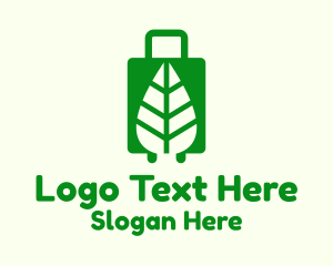 Leaf Luggage Bag Logo