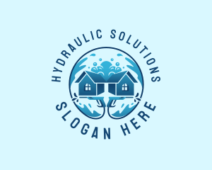 Home Hydro Power Wash logo design