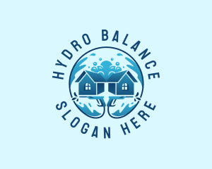 Home Hydro Power Wash logo design