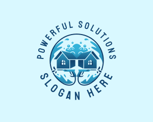 Home Hydro Power Wash logo design