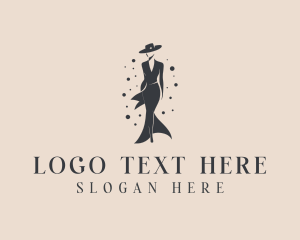 Couture Gown Fashion logo