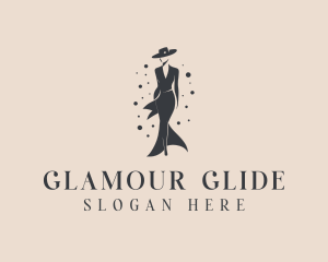 Couture Gown Fashion logo