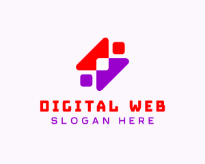 Digital Media Technology  logo design