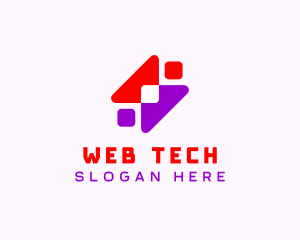 Digital Media Technology  logo design