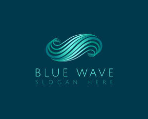 Wellness Wave Salon logo design