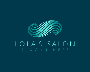 Wellness Wave Salon logo design