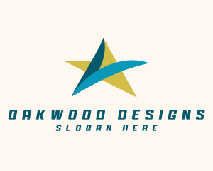 Multimedia Star Design logo design