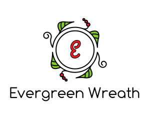 Fresh Wreath Lettermark  logo design