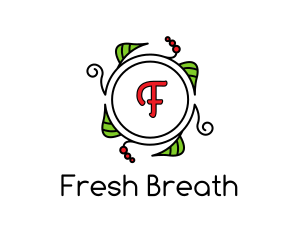 Fresh Wreath Lettermark  logo design