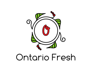 Fresh Wreath Lettermark  logo design