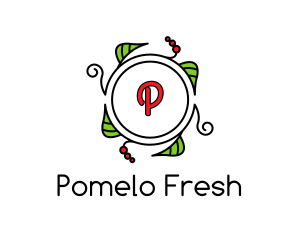 Fresh Wreath Lettermark  logo design