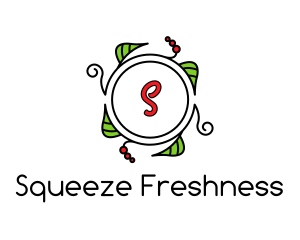 Fresh Wreath Lettermark  logo design