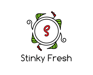 Fresh Wreath Lettermark  logo design