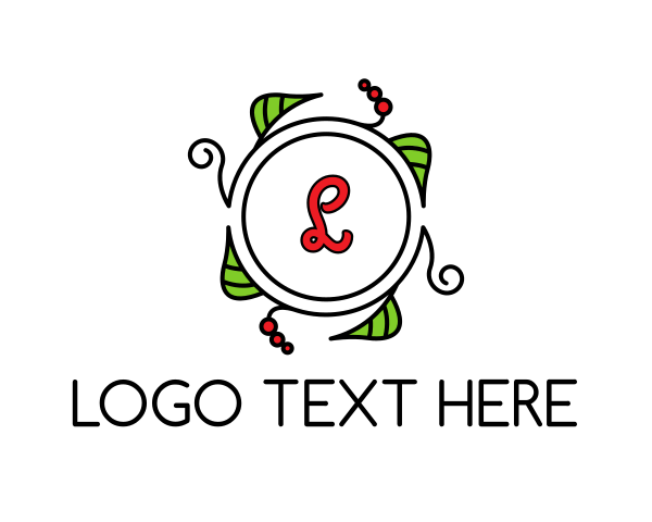 Fresh Wreath Lettermark  logo