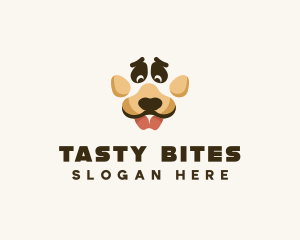 Dog Paw Puppy logo