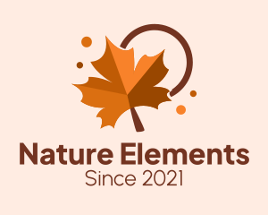 Nature Leaf Autumn  logo design