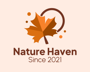 Nature Leaf Autumn  logo design