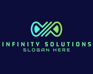 Infinity Loop Startup logo design