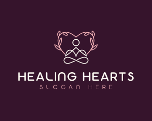 Holistic Yoga Healing logo design