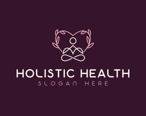 Holistic Yoga Healing logo design