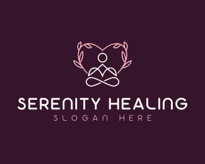 Holistic Yoga Healing logo design