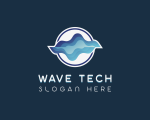 Biotech Wave Laboratory logo design