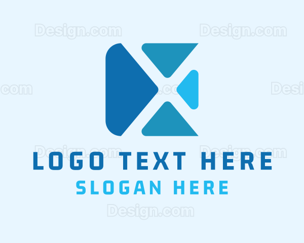 Technology Software Letter X Logo