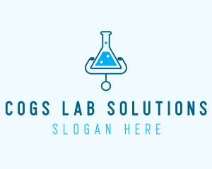 Medical Lab Doctor logo design