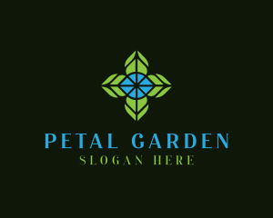 Flower Leaf Petals logo design