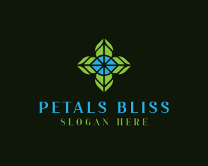 Flower Leaf Petals logo design