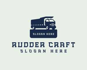 Cargo Truck Delivery Logo