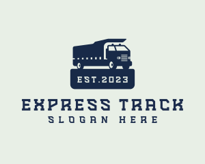 Cargo Truck Delivery logo design