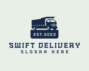 Cargo Truck Delivery logo design