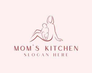 Baby Mother Parenting logo design