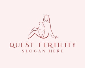 Baby Mother Parenting logo design