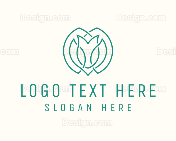 Floral Nature Plant Logo