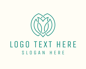 Floral Nature Plant logo