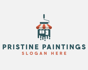 Renovation Paint Hardware Store  logo design