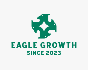 Modern Eagle Head logo design