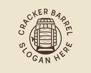 Beer Barrel Distillery  logo design