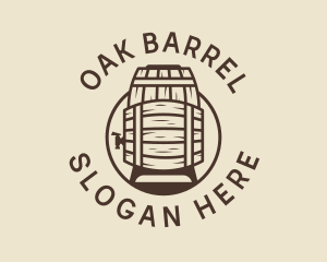 Beer Barrel Distillery  logo design