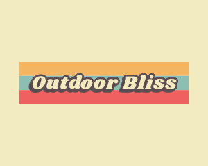 Retro Summer Business logo design