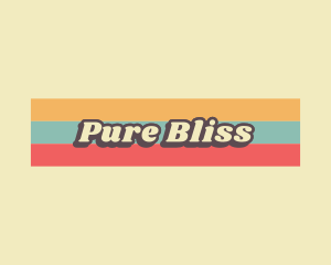 Retro Summer Business logo design