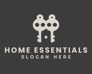 Home Mortgage Key logo design