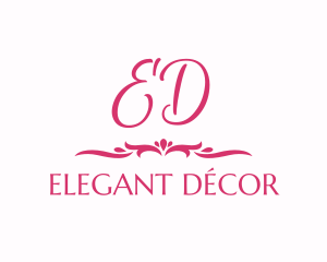 Feminine Luxury Decoration  logo design