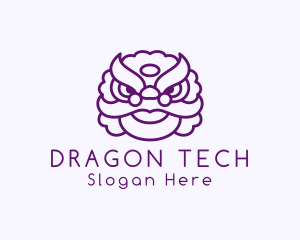 Festival Dragon Head logo design