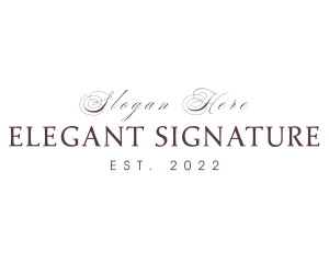 Deluxe Elegant Business logo design