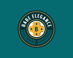 Classic Brewery Wreath logo design