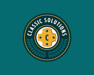 Classic Brewery Wreath logo design